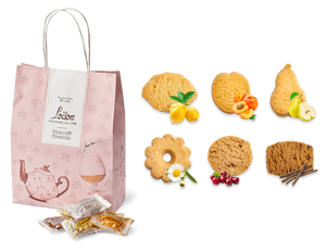 
                  
                    Gift Bag of 48 Assorted 'Fruit & Meditation' Biscuits
                  
                